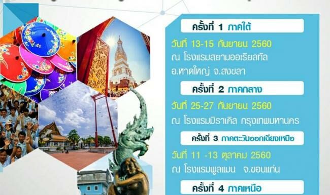 กำหนดการอบรมฟื้นฟูองค์ความรู้วิชาชีพการสาธารณสุขชุมชน 4 ภาค