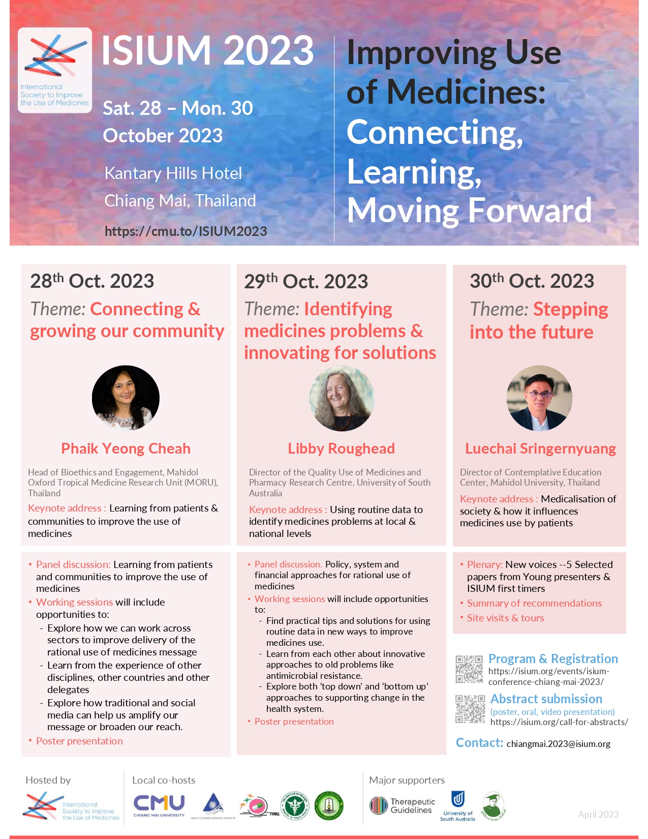 ขอเชิญส่งผลงานวิชาการเข้าร่วมนำเสนอในการประชุม ISIUM 2023 - สภาการ ...